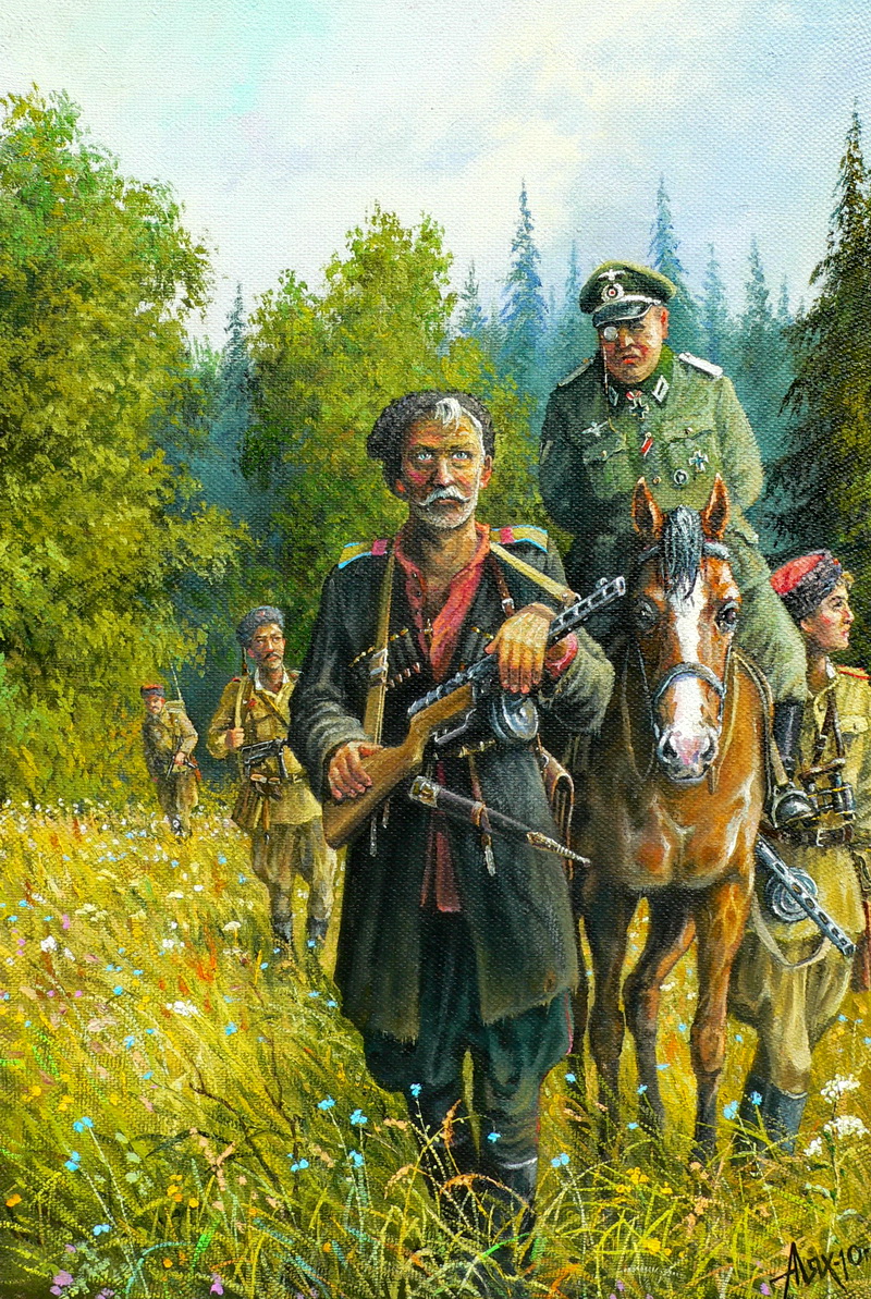 За родную землю картина